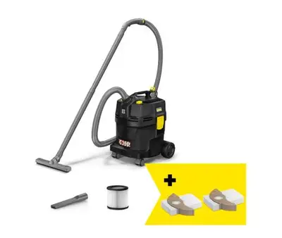 Aspirator umed-uscat profesional Karcher NT 22/1 Ap L Go!Further, 1300 W, Container 22 L, Cablu 6m…
