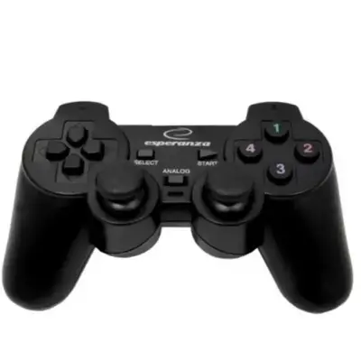 Gamepad EG102 USB 2.0 Analog / Digital PC Playstation 3 Negru
