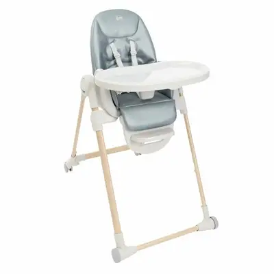 Scaun de masa multifunctional, Chicco, Polly Armonia, Transformabil in balansoar, Reglabil pe…