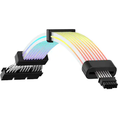 Gamemax Cablu Sursa Gamemax Modular cable, 12VHPWR 12+4 pini, 3x 8-pini VGA, 350mm