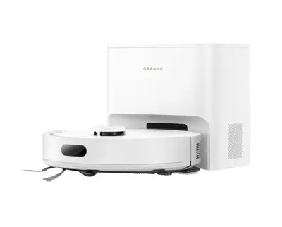 Aspirator robot cu mop Dreame RLF41GD-WH, F20 Plus, 20.000 Pa, statie cu golire automata, autonomie…