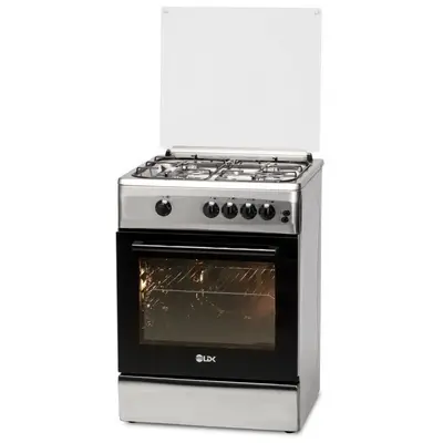 Aragaz pe Gaz 6060 GRAI IX RMV NG 4 Arzatoare Siguranta Grill Rotisor Aprindere Iluminare Capac…