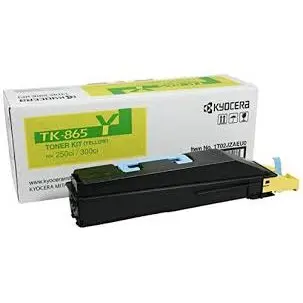 Kyocera Toner Kyocera TK-865-Y | 12000 pages | Yellow | TASKalfa 250ci 300ci