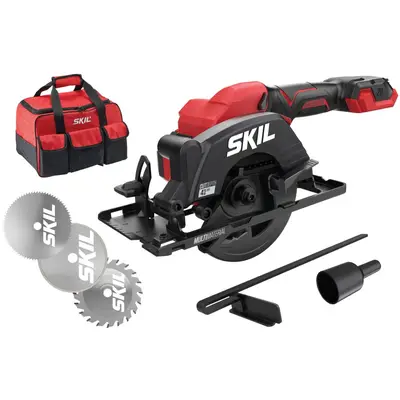 Skil 3540 FA Mini fierastrau cu acumulator „Compact brushless“, turatie 6000 /min, 3 discuri de…
