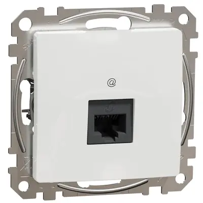 Priza date RJ45 Cat6 UTP Schneider Sedna Design SDD111461, alb