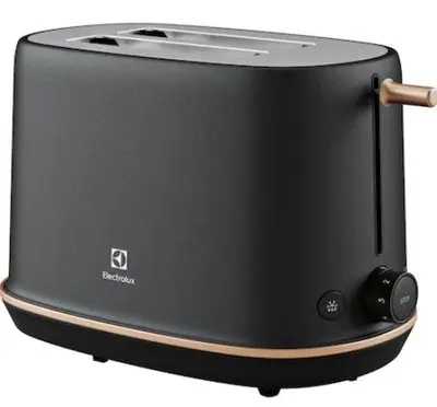 Prajitor de paine Electrolux Explore 7 E7T1-6BP, 980 W, 2 felii, 7 setari temperatura (Negru)