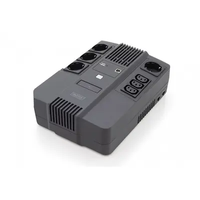 Digitus DN-170110 surse neintreruptibile de curent (UPS) Line-Interactive 0,6 kVA 360 W 7 iesire(i)…