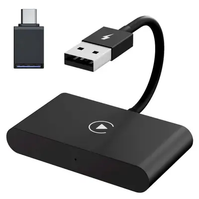 Adaptor Wireless Techstar CTHT-020-2 Pentru Apple CarPlay Si iPhone iOS 10+, Dongle USB-Type C …