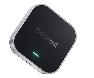 Adaptor multimedia Ottocast E2 3-in-1 Wireless CarPlay & Android Auto, AI Box, Dual Wi-Fi…