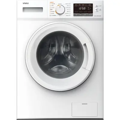 VIVAX Masina de spalat rufe cu uscator Vivax WDF-1408D616BS, Spalare 8 kg, 1400 RPM, Uscare 6 kg…