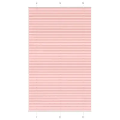 Jaluza plisata roz 120x200 cm latime tesatura 119,4 cm
