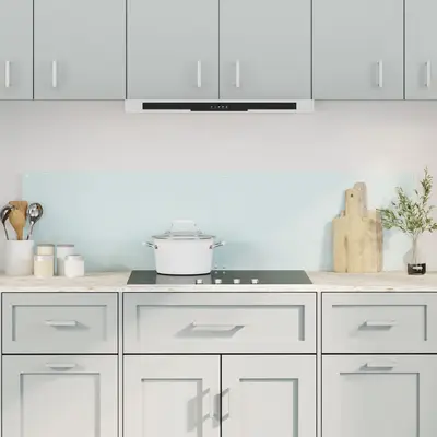 Panou antistropi bucatarie 2 buc. alb 80x40cm sticla securizata