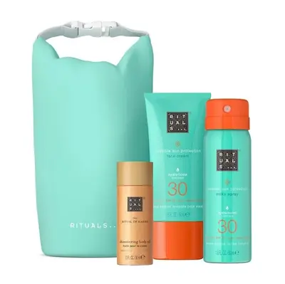 Set Rituals The Ritual of Karma, Crema solara faciala SPF 30, 50 ml + Spray laptos de protectie…