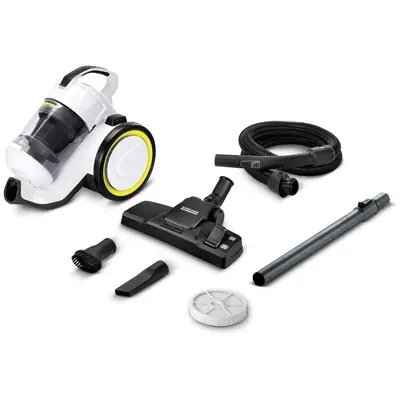 Aspirator fara Sac VC3 0.9L (1.198-053.0) 700W 0.9L HEPA 12 Alb/Negru