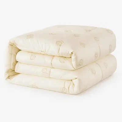 Pilota cu LANA Naturala Wooltex, PREMIUM BUMBAC, 200x220cm, Fabricata in Romania