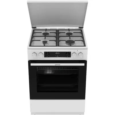 Gorenje Aragaz Gorenje GK6C5WF, pe gaz, 4 arzatoare, aprindere electrica, 60cm, clasa A, capacitate…