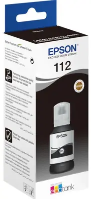 Cartus cerneala Epson 112 EcoTank, 127 ml (Negru)