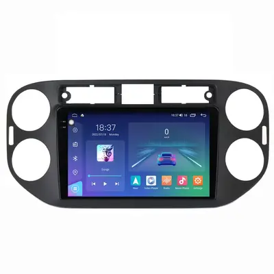 Navigatie dedicata cu Android VW Tiguan I 2012 - 2018, 4GB RAM, Radio GPS Dual Zone, Display 2K…