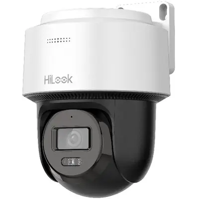 Camera de supraveghere rotativa IP PT Hikvision HiLook PTZ-N2C400M-DE, 4 MP, IR 30m, 2.8 mm, PoE…