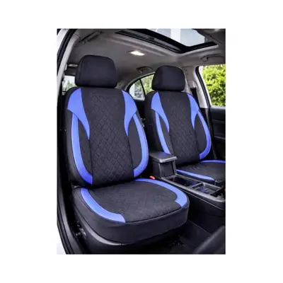 Huse scaune auto universale XL fractionate Premium compatibile SUV si Limuzine negru albastru Cod…
