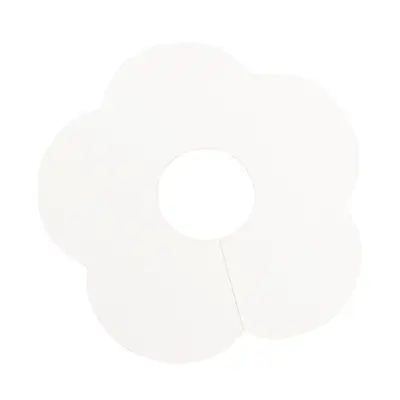 Carduri placeholder bază pahar (set 100 buc) - Alb