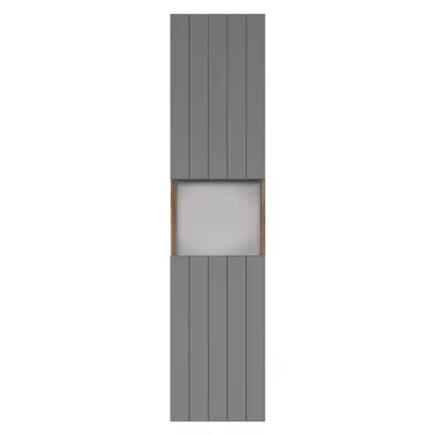 Dulap baie suspendat Nevada anthracite 35x150 cm