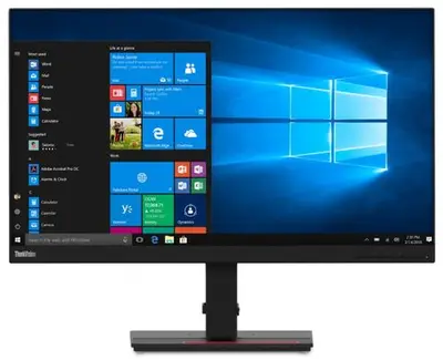Monitor IPS LED Lenovo ThinkVision 27inch T27q-20, QHD (2560 x 1440), HDMI, DisplayPort, Pivot…