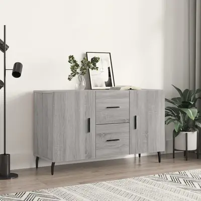 Dulap, gri sonoma, 100x36x60 cm, lemn compozit