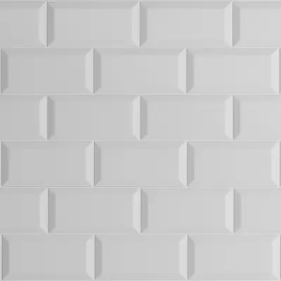 Faianta King Metro White 10 x 20 cm mata