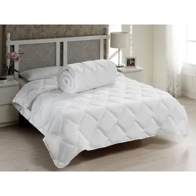 Pilota hoteliera alba, PREMIUM, 200x230cm, Fabricata in Romania