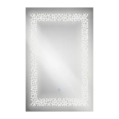 Oglinda baie cu LED si buton touch RO-704 60x80 cm