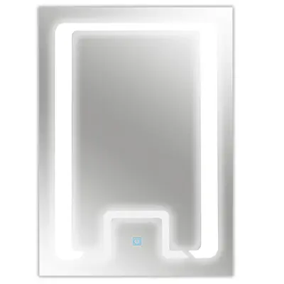 Oglinda baie cu LED si si buton touch RO-111 60x80 cm