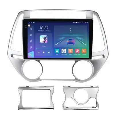 Navigatie dedicata cu Android Hyundai i20 2012 - 2014, 4GB RAM, Radio GPS Dual Zone, Display 2K…