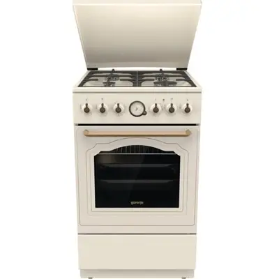 Gorenje Aragaz Gorenje, mixt, 4 arzatoare, cuptor electric 70L, Clasa A