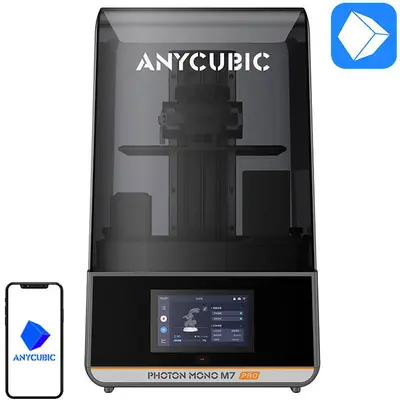 ANYCUBIC Imprimanta 3D AnyCubic Photon Mono M7 Pro, Rasina, 223x126x230mm, Wi-Fi