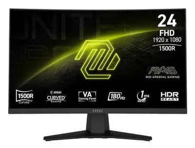 Monitor Gaming VA LED MSI 23.6inch MAG 244C, Full HD (1920 x 1080), HDMI, DisplayPort, Ecran…