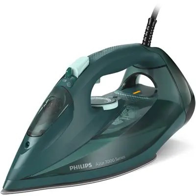 Philips Fier de calcat Philips Azur DST7050-70, 2800W, debit de abur continuu de 50g-min si jet de…