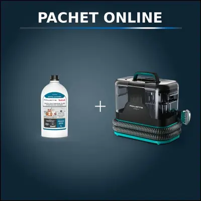Pachet PROMO Aspirator tapiterie Rowenta Clean IT IN5020F0 si Detergent lichid Rowenta XD5320F0…
