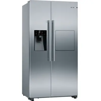 BOSCH Frigider Side by Side Bosch KAG93AIEP, 560 l, Clasa E, NoFrost, VitaFresh, SuperCooling…
