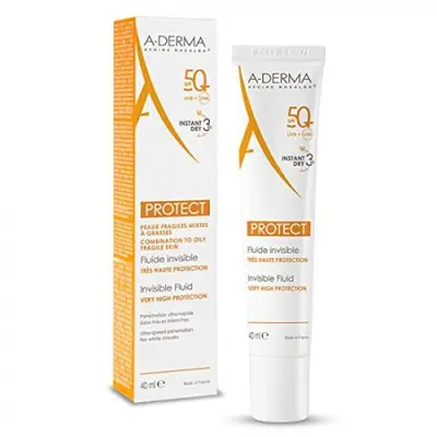 Fluid protector Aderma SPF 50+ (Gramaj: 40 ml)