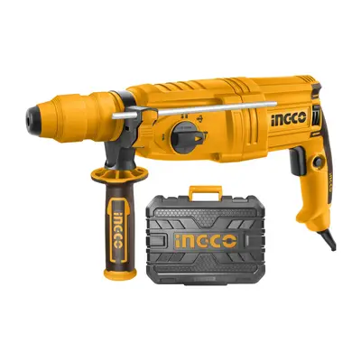 Ciocan Rotopercutor SDS 800W, 2.5J cu Mandrina Automata, Ingco RGH9028-2