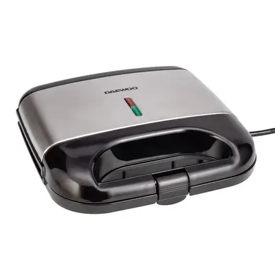 Daewoo Sandwich maker Daewoo DSM20X, 800 W, placi neaderente, indicator luminos, maner Cool Touch…