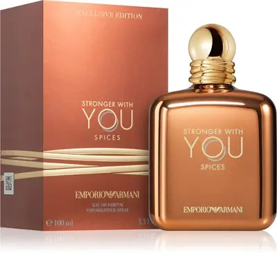 Armani Stronger With You Spices Apa de Parfum 100 ml, Barbati (Gramaj: 100 ml)