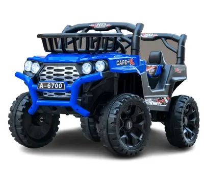 Masinuta electrica 4x4, pentru 2-4 ani, Kinderauto CAPE-X, 100W, 12V, scaun tapitat, culoare…