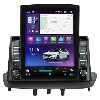 Navigatie dedicata cu Android Renault Megane III 2009 - 2016, 4GB RAM, Radio GPS Dual Zone…