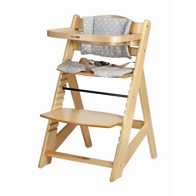Scaun de masa, FreeON, Toby Plus, 6 luni - 15 Kg, Reglabil pe inaltime, Pernuta, Tavita detasabila…