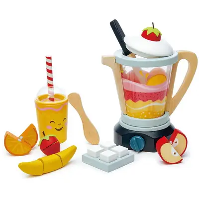 Tender Leaf Jucarie din lemn premium, Blender pentru fructe, Tender Leaf Toys - Fruity Blender, 22…