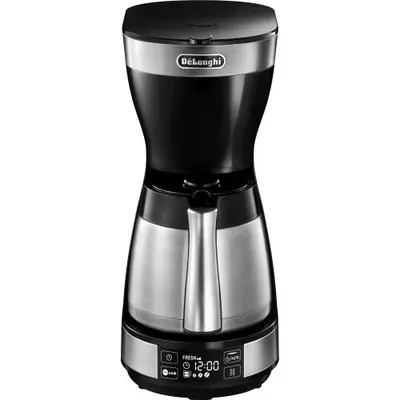 Cafetiera De’Longhi ICM16731, 1200W, Carafa termica din otel inoxidabil, Capacitate 1.25 L, 10…