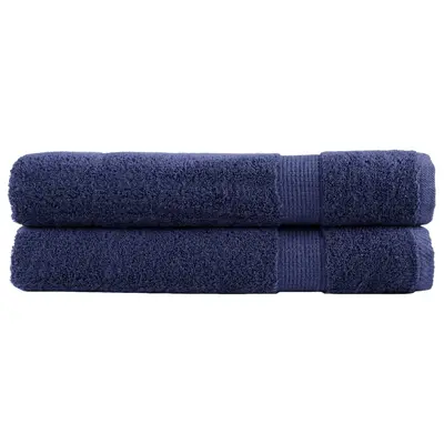 Prosoape premium solund 2 buc bleumarin 100x200cm 600gsm