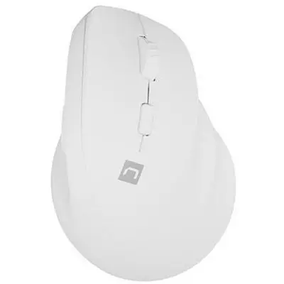 natec Mouse Natec Crake 2, Wireless + Bluetooth, Optical 2400 DPI, Alb